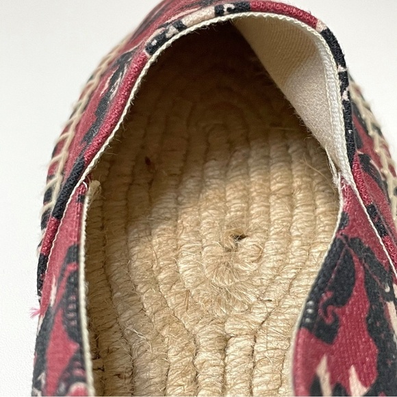 Isabel Marant Red and Black Espadrilles - Picture 13 of 16